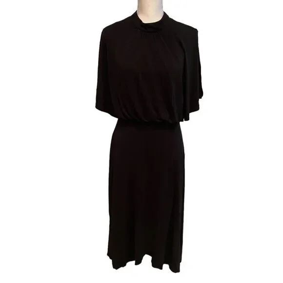 Trina Turk Black Maxi Dress Size US 6 - Picture 1 of 9